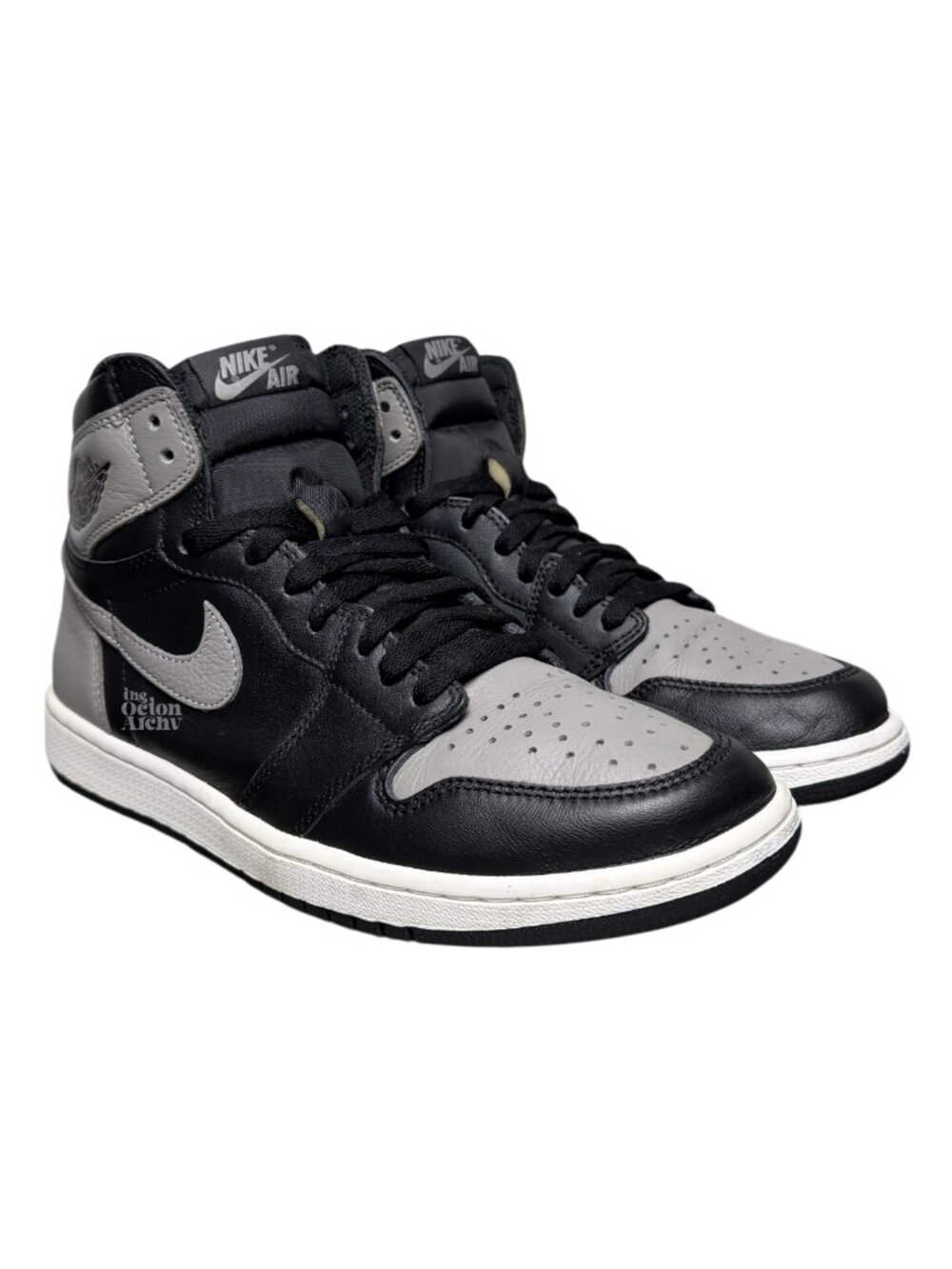 Size 9 - Air Jordan 1 Retro High OG (2018) 'Shadow' 555088-013 Pre-Owned